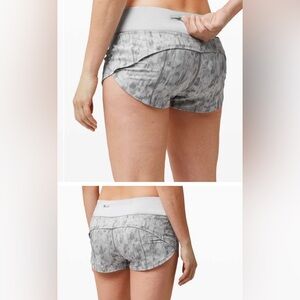 Lululemon Low Rise Speed Up Shorts